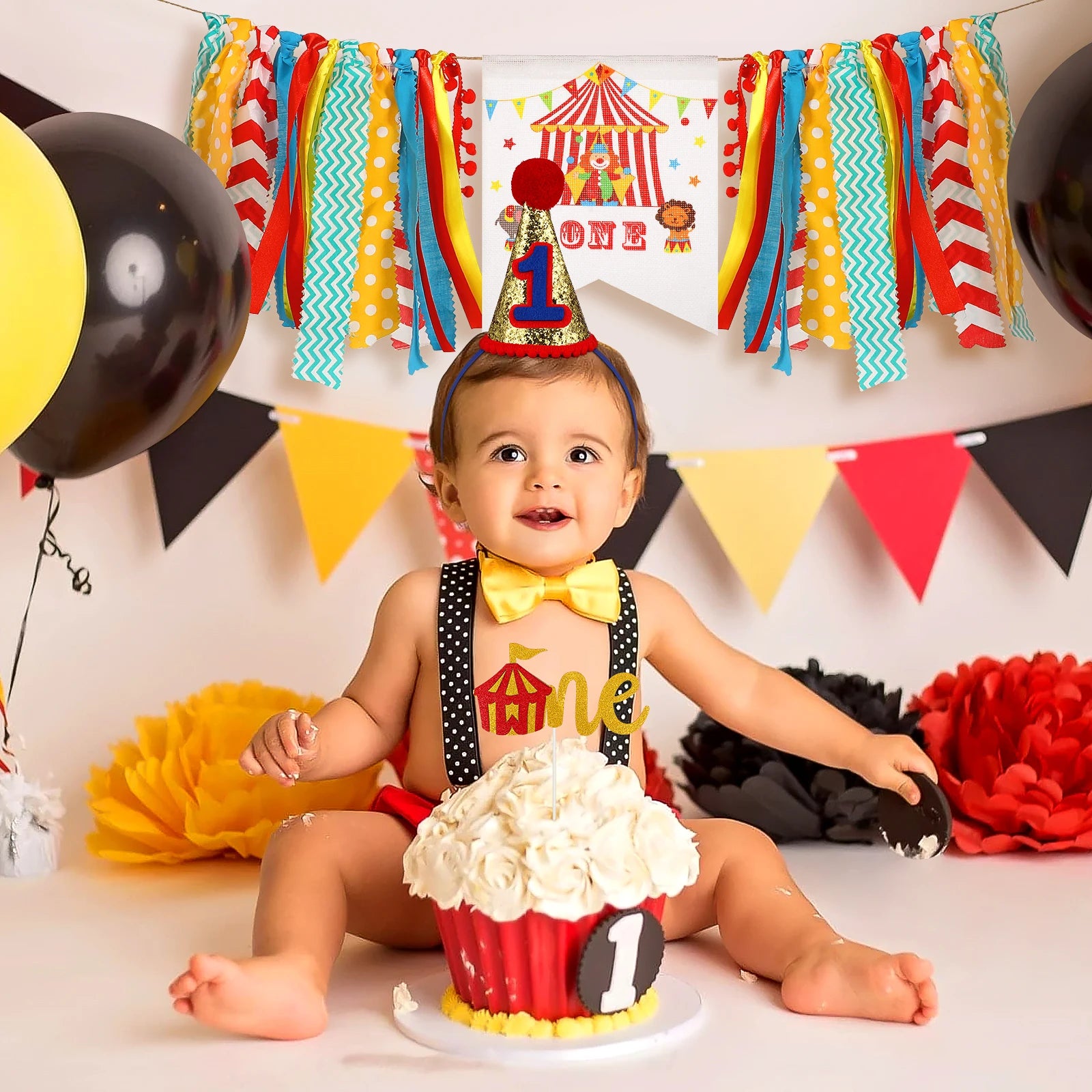 Kit Decoración Cumpleaños Circo 🎪🎈