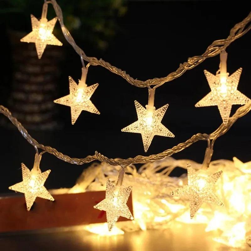Luces LED Estrella Guirnalda ✨🌟