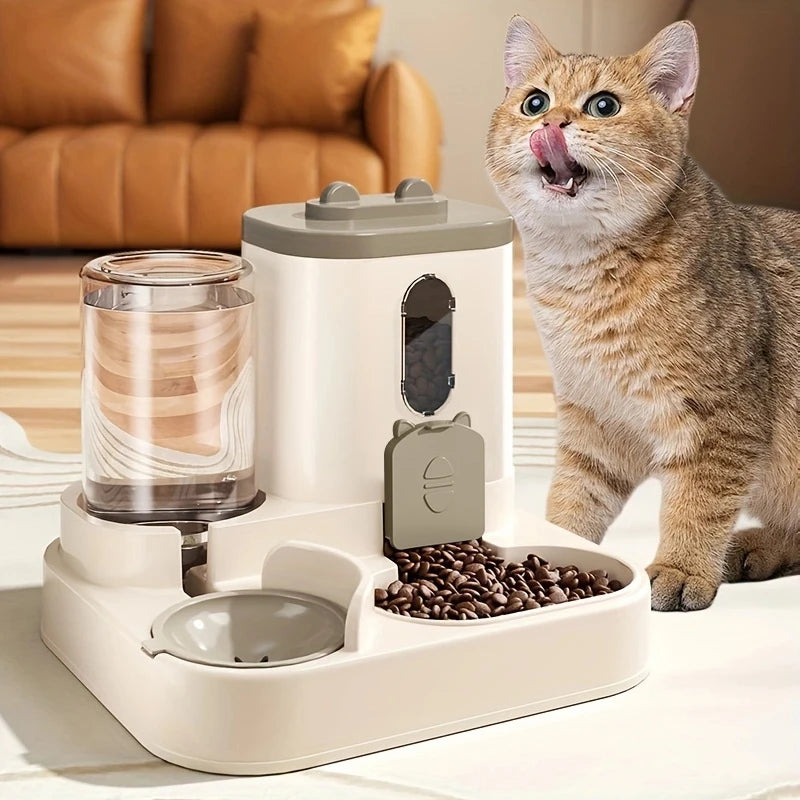 Comedero y Bebedero Automático para Mascotas