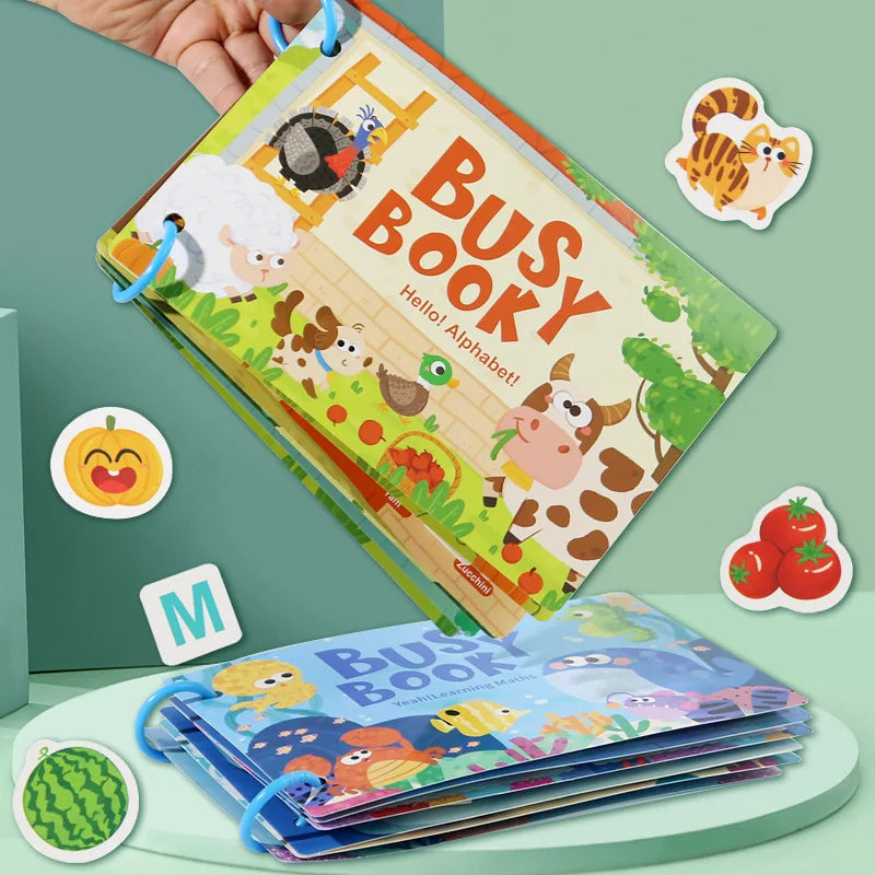 📚 Busy Book Montessori | Descubre la magia por aprender