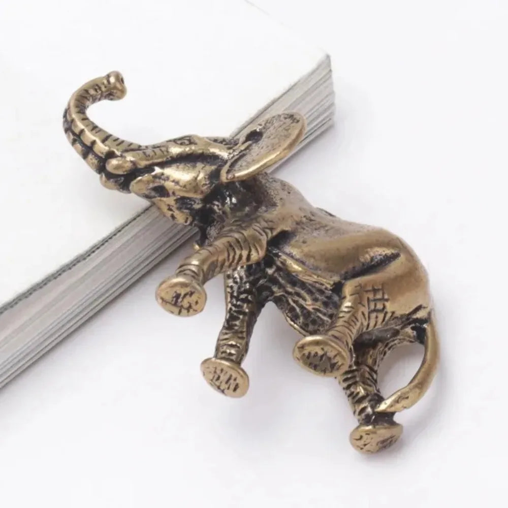 Elefante Decorativo Bronce Antiguo