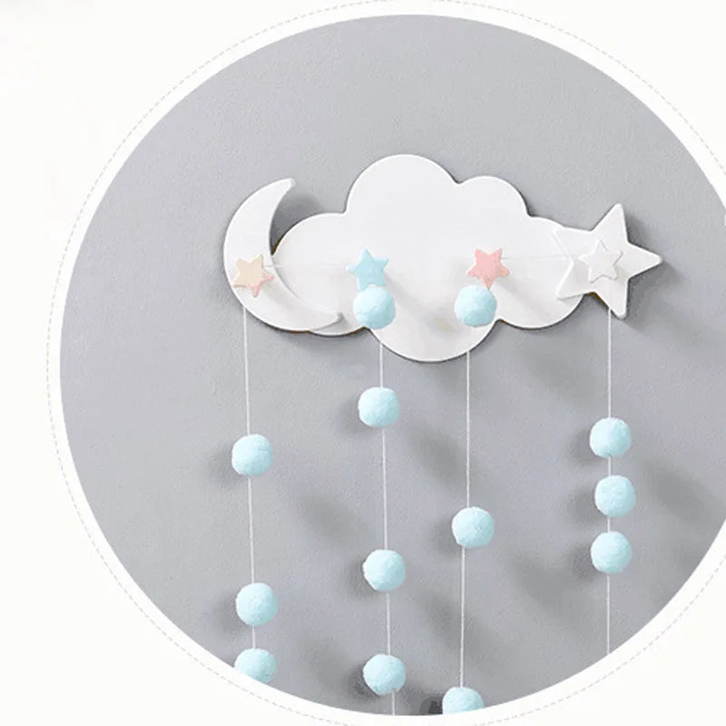 Ganchos Decorativos de Luna y Estrellas 🌙