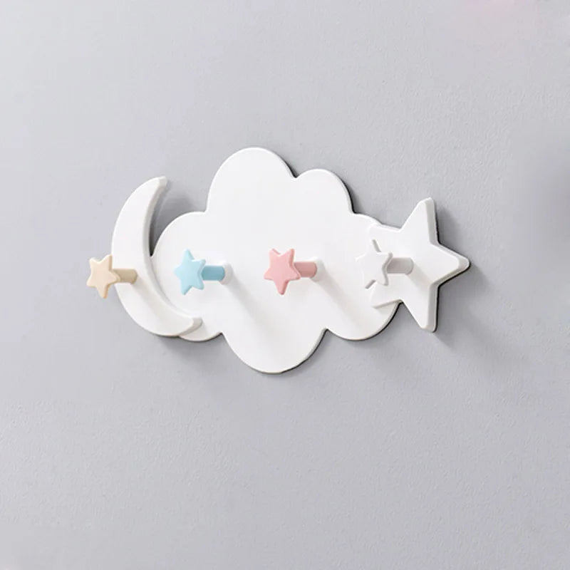 Ganchos Decorativos de Luna y Estrellas 🌙
