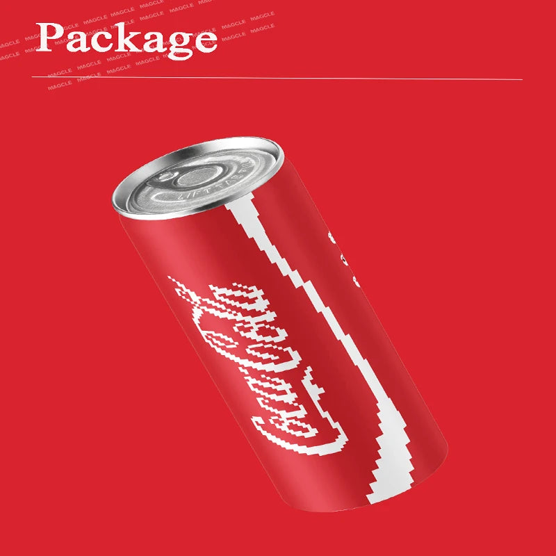 Lápices Gel Coca-Cola 4pc con Estuche Lata - Papelería Kawaii | Cozy Moments