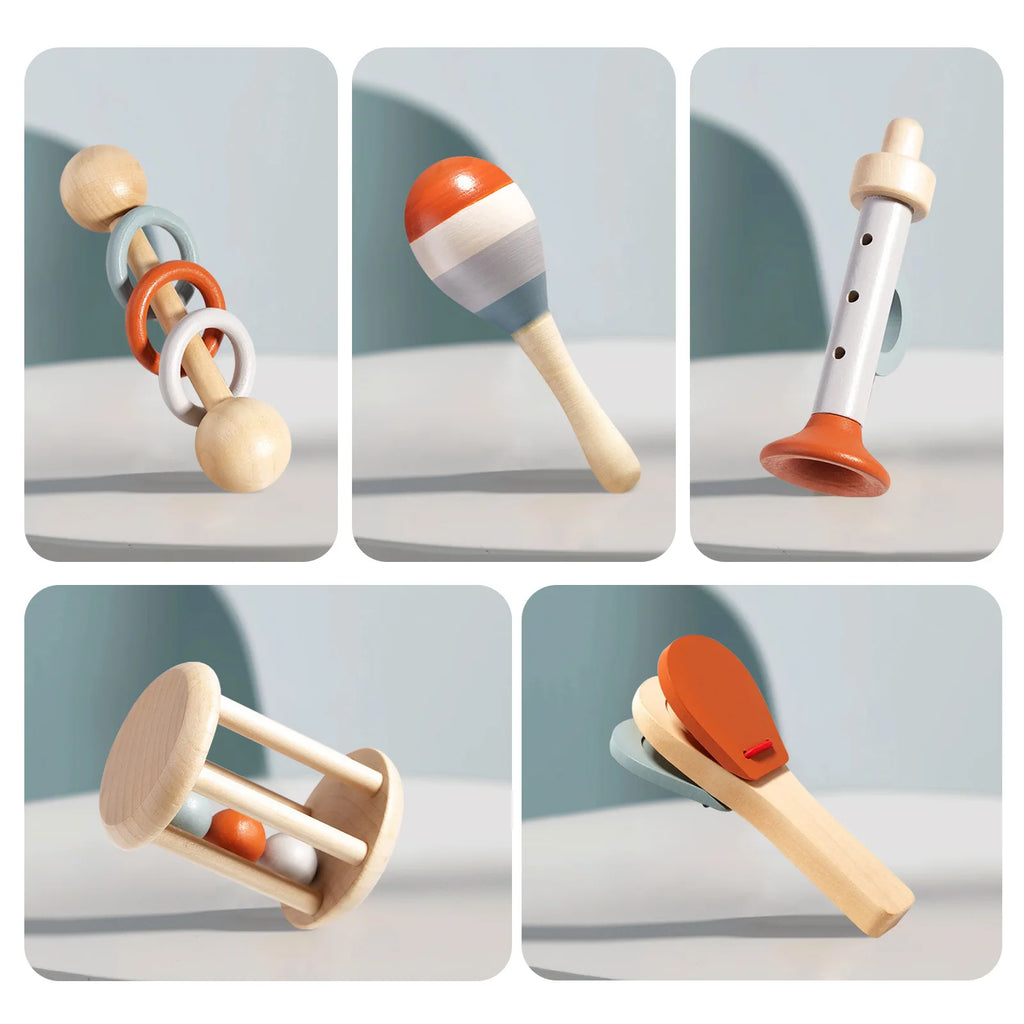 Set de Instrumentos Musicales Montessori | 🎵 Descubre la música jugando
