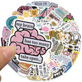 50pcs Funny Cartoon Sarcastic Stickers