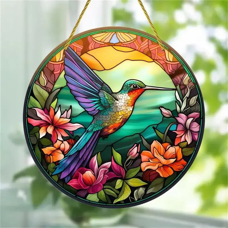 🕊️ Atrapasol Colibrí en Acrílico