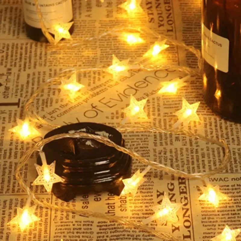 Luces LED Estrella Guirnalda ✨🌟