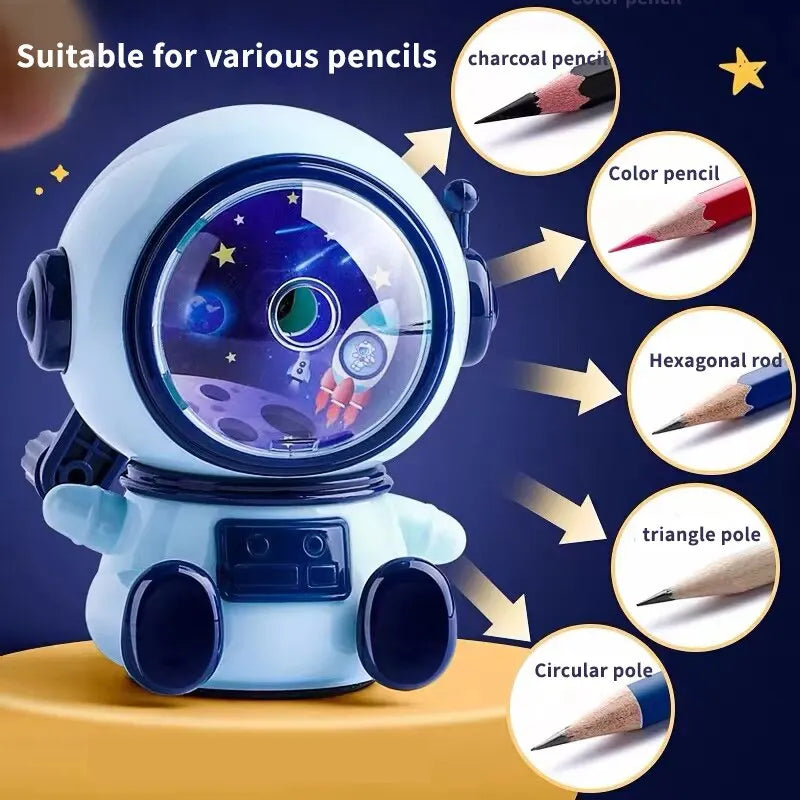 Sacapuntas Astronauta de Escritorio 🚀
