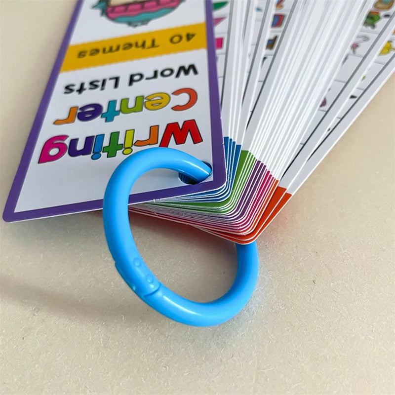 Montessori Kids Learning English Words Cards