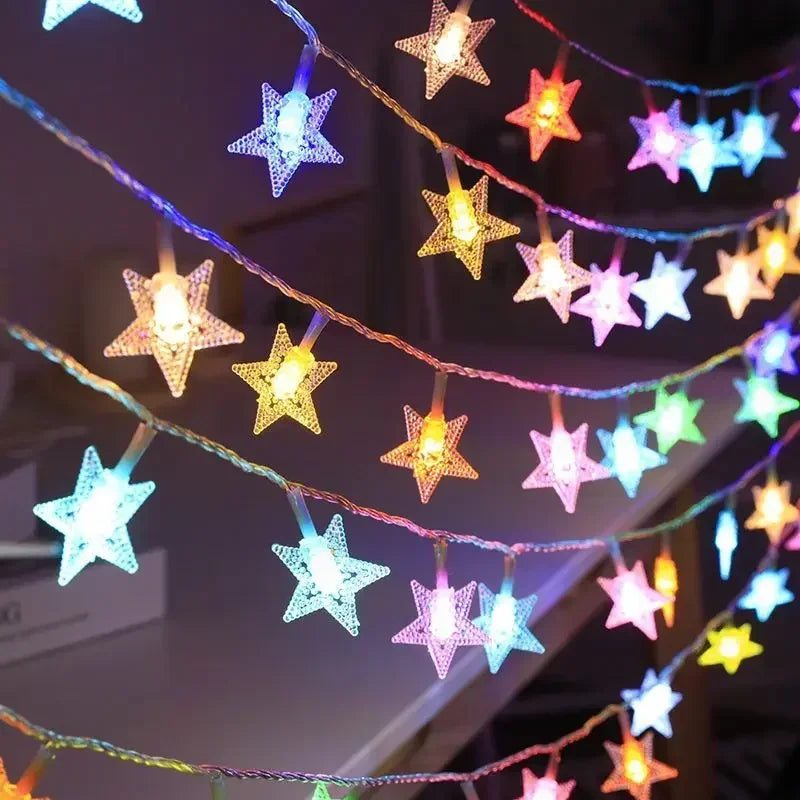 Luces LED Estrella Guirnalda ✨🌟