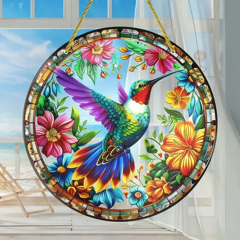 🕊️ Atrapasol Colibrí en Acrílico
