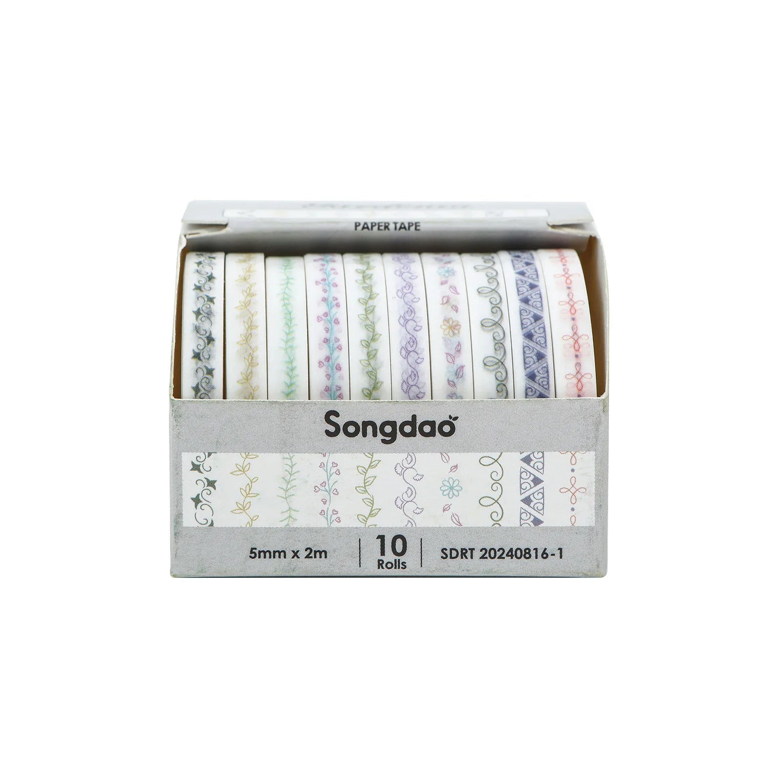 Washi Tape Decorativo Pastel - Set 10 Rollos | Cozy Moments