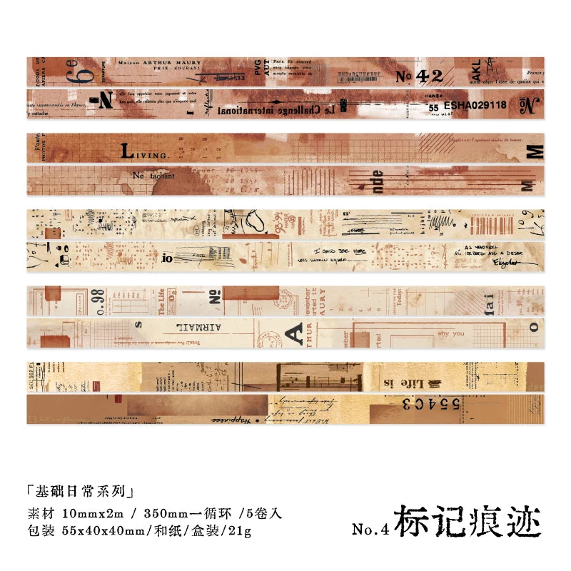 Set Washi Tapes Coloridos