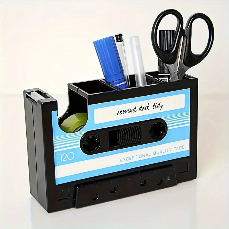 Organizador Cassette Retro | Orden con personalidad 🎧