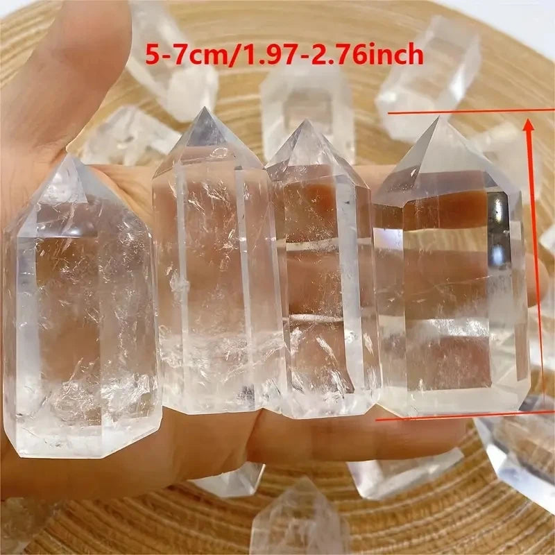 Torre de Cuarzo Cristal 🔮 — Energía y belleza en tu espacio