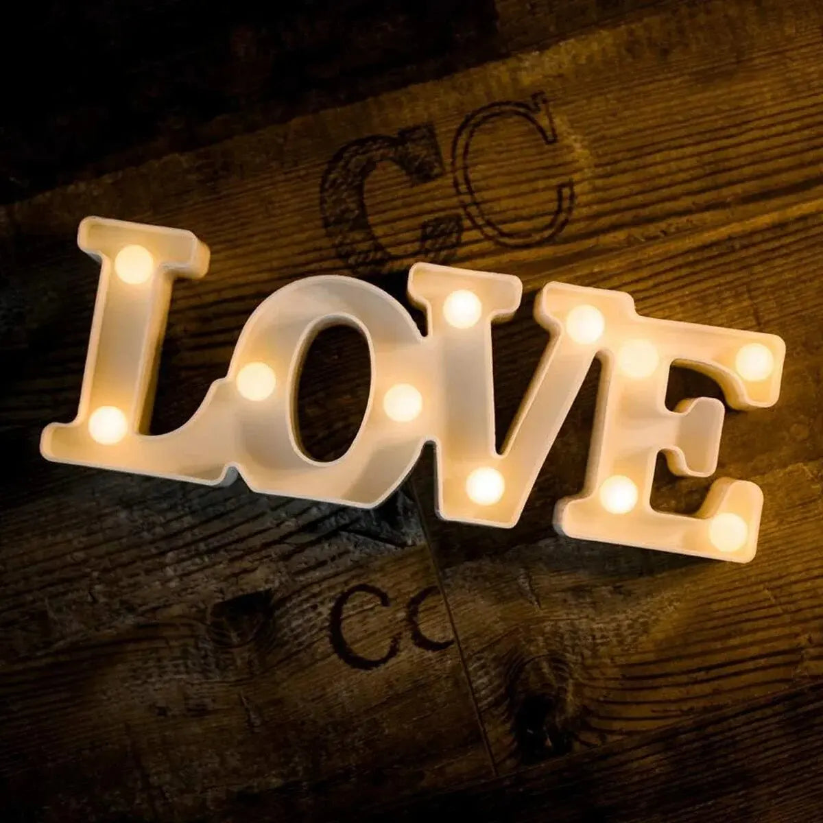 Luz LED Corazón