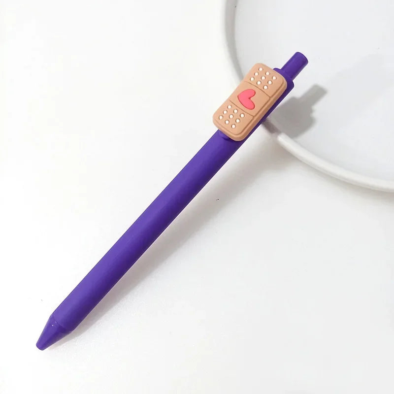 Lápices Gel Kawaii Diseño Enfermera 0.5mm - Papelería Cute | Cozy Moments