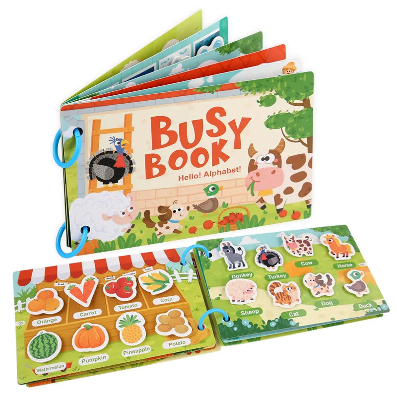 📚 Busy Book Montessori | Descubre la magia por aprender